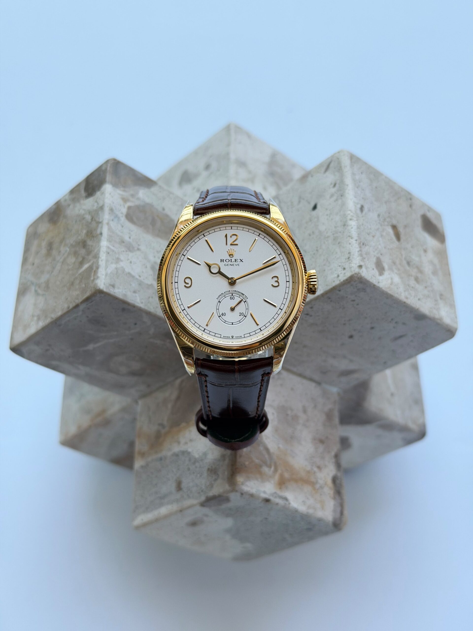 Rolex 1908 Gold Master Copy Watch
