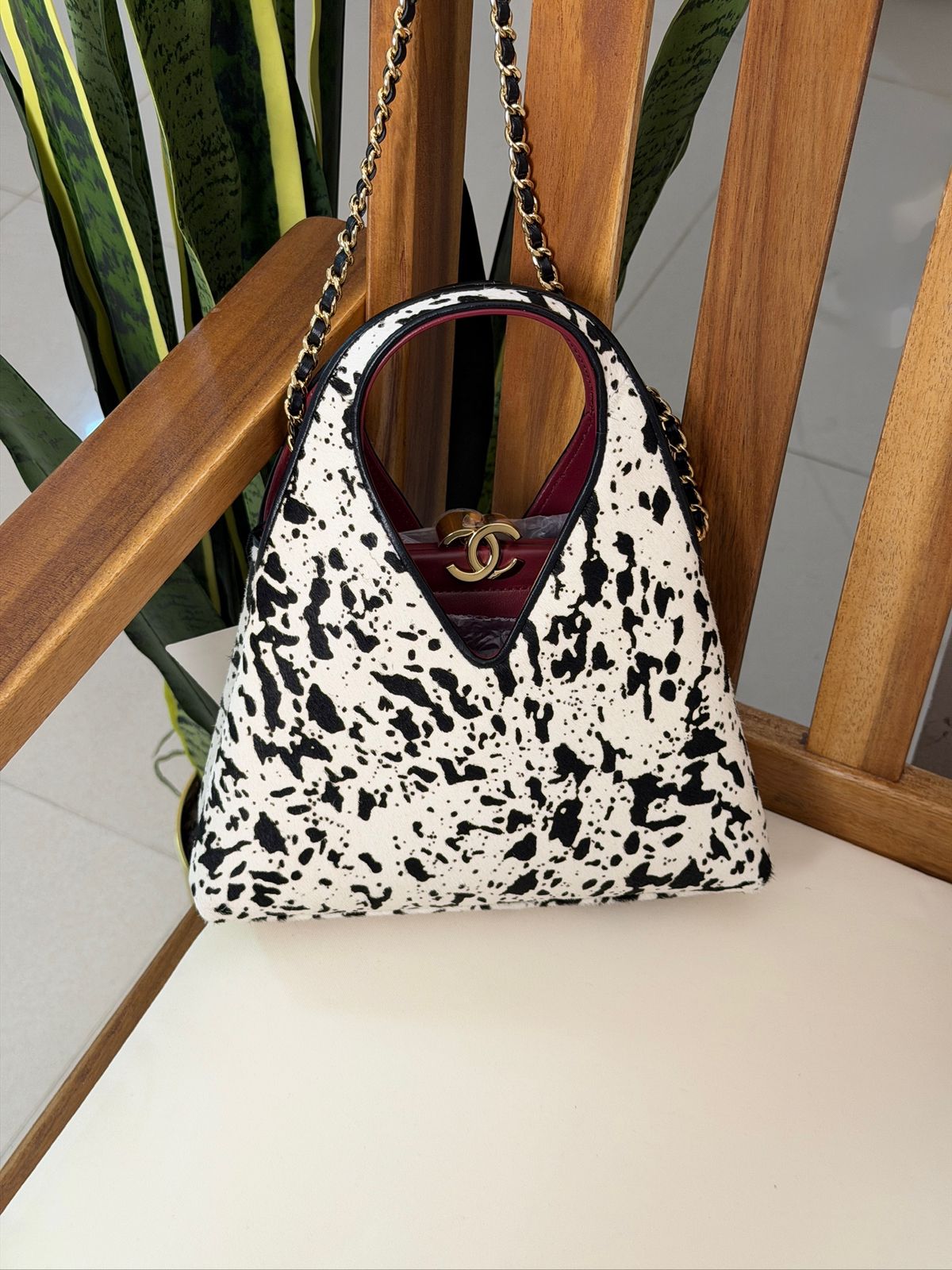 Chanel Printed Handbag Copy Dubai