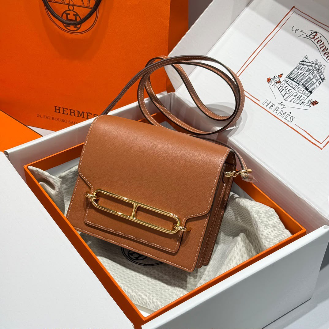 Hermes Mini Brown Bag