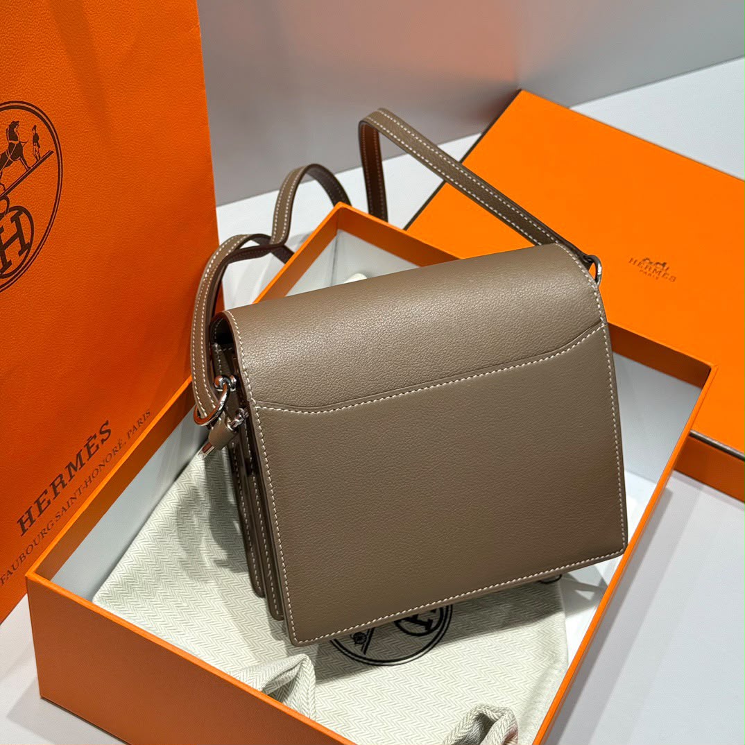 Hermes Mini Etoupe Bag