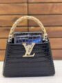 LV Capucines Bag Black Master Copy