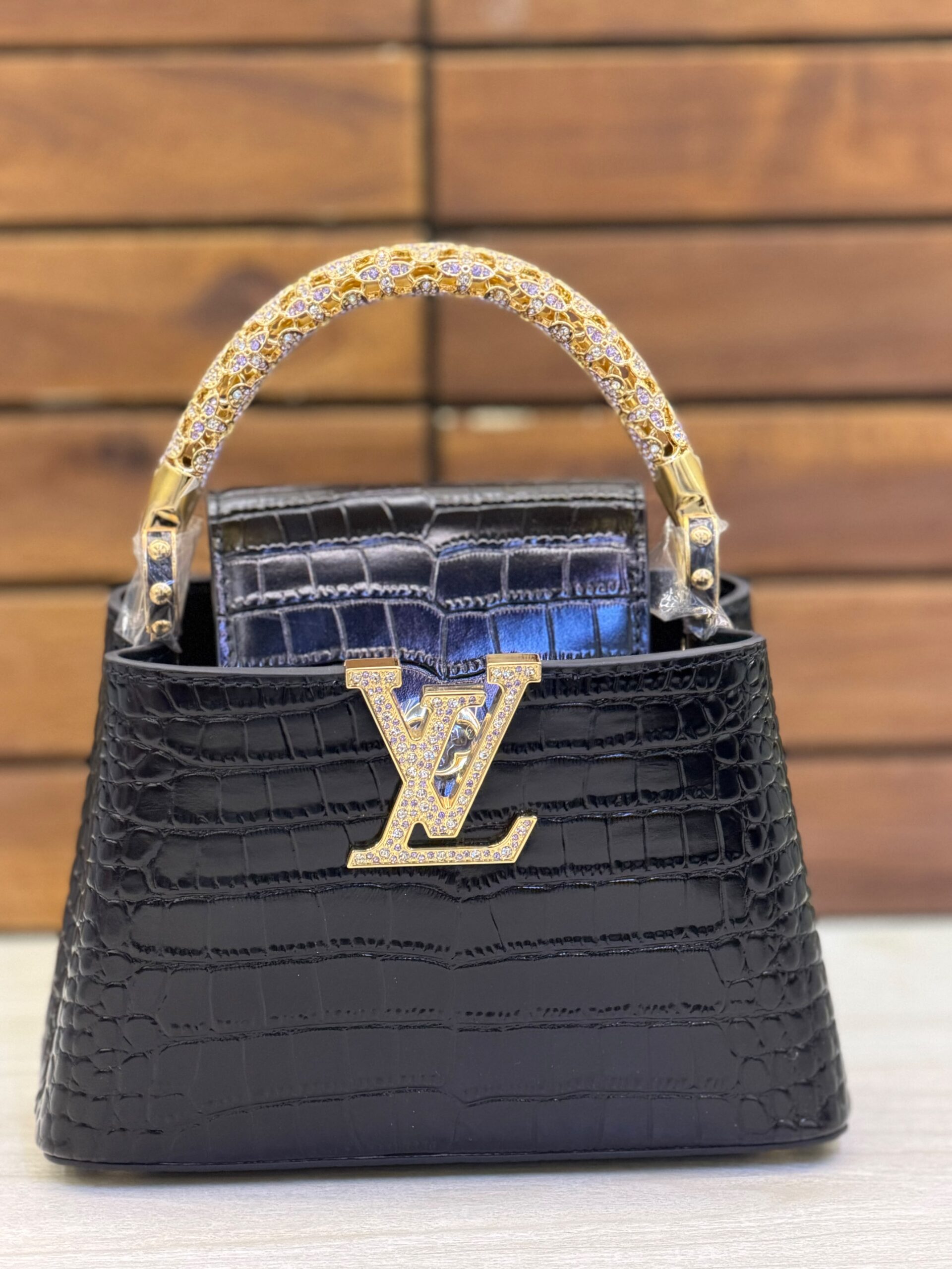 LV Capucines Black Bag